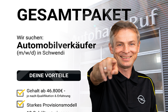 Wir suchen eine/n Automobilverkäufer (m/w/d)